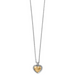 Brighton Pretty Tough Bold Heart Petite Necklace - The Cottage