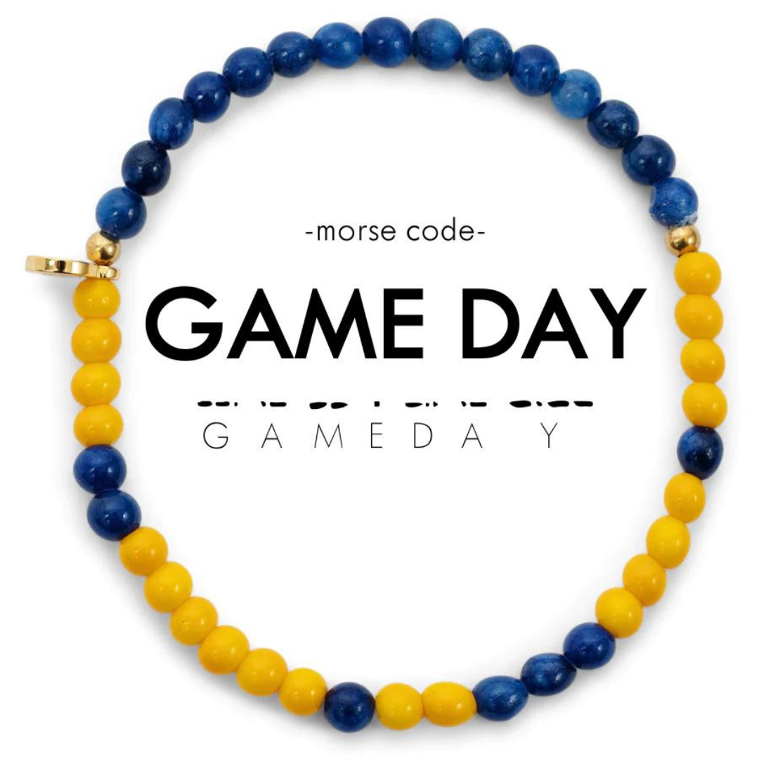 Ethic Goods Morse Code Bracelet - Game Day