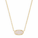 Kendra Scott Elisa Drusy Necklace - Gold - The Cottage