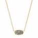 Kendra Scott Elisa Drusy Necklace - Gold - The Cottage