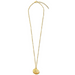 Ellie Vail Georgina Shell Pendant Necklace - Gold - The Cottage