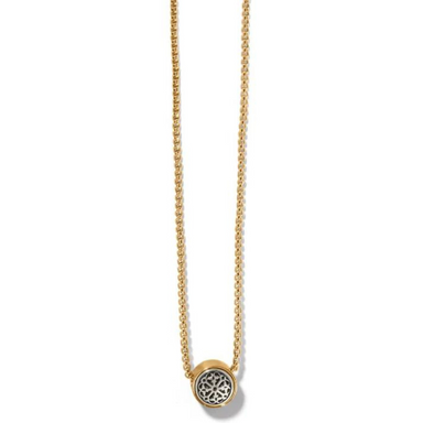 Brighton Ferrara Two Tone Luce Mini Pendant Necklace - The Cottage