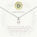 Spartina Sea La Vie Find Peace Necklace - The Cottage