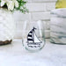 Wine by Design Hand-painted Stemless Glass - The Cottage