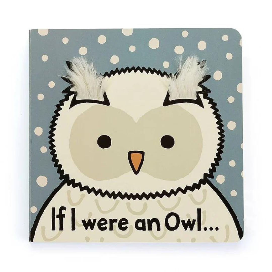 Jellycat If I Were An Owl Board Book - The Cottage