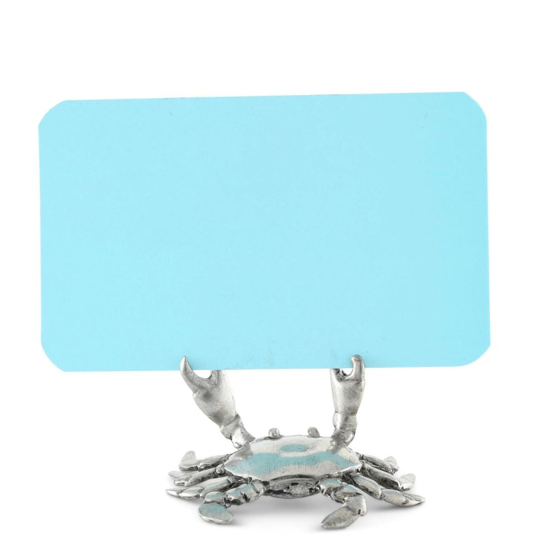 Vagabond House Pewter Crab Place Card Holder - The Cottage