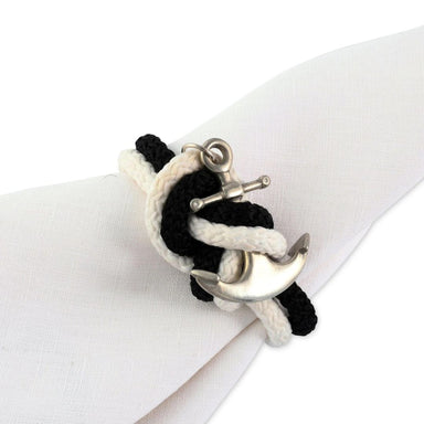 Vagabond House Anchor & Rope Napkin Ring - The Cottage