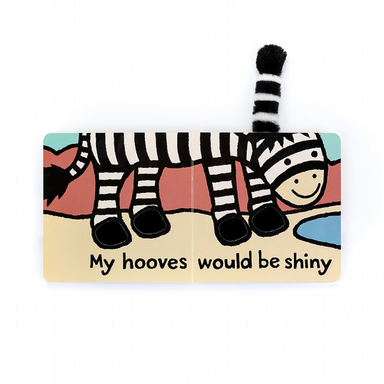 Jellycat If I Were A Zebra Board Book - The Cottage