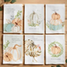 Mud Pie Watercolor Pumpkin Towel - The Cottage