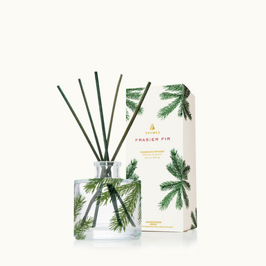 Thymes Frasier Fir Petite Pine Needle Reed Diffuser - The Cottage