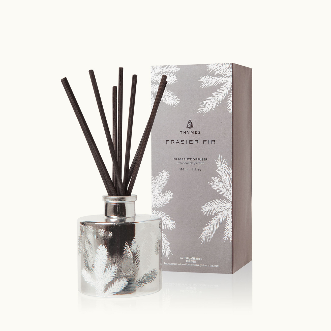 Thymes Frasier Fir Statement Petite Reed Diffuser - The Cottage