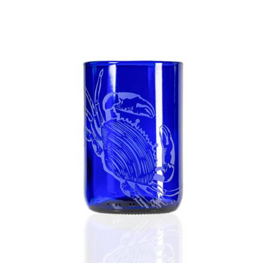 Rolf Upcycled Blue Repurposed Tumbler - The Cottage