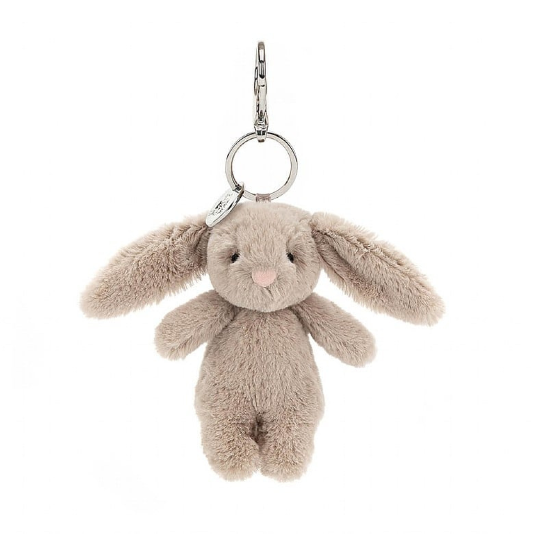 Jellycat Bashful Beige Bunny Bag Charm