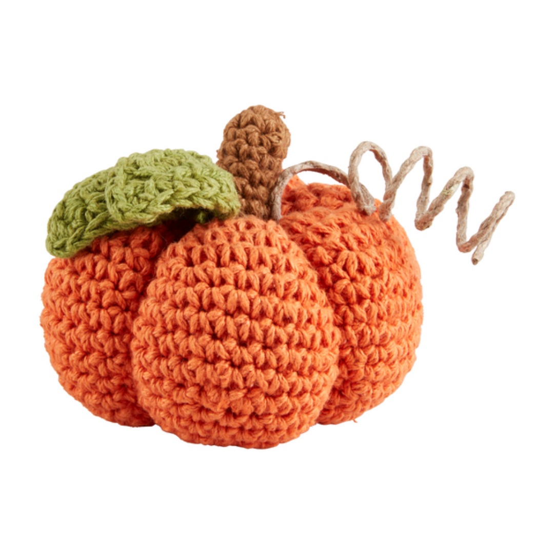 Mud Pie Mini Crochet Gourds