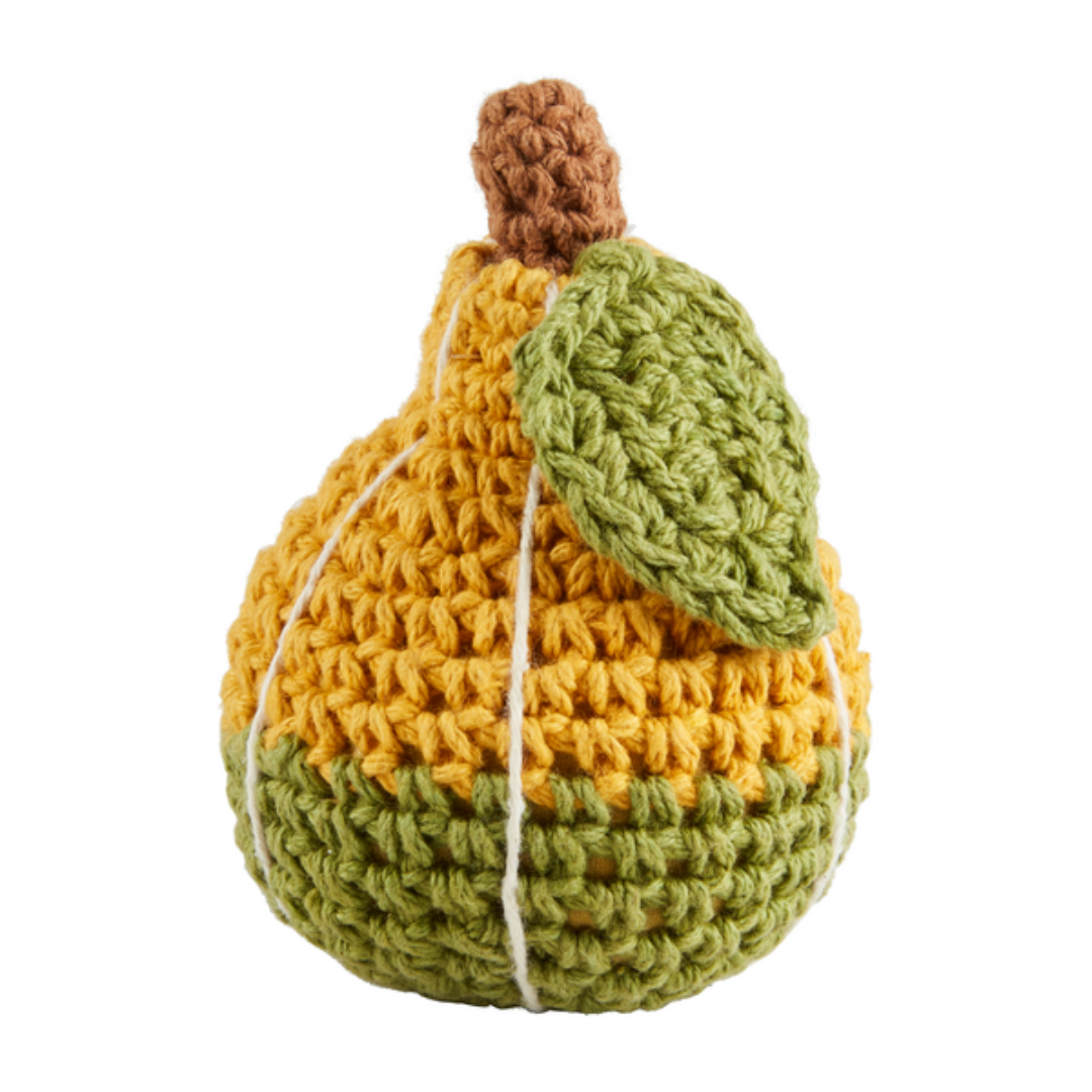 Mud Pie Mini Crochet Gourds