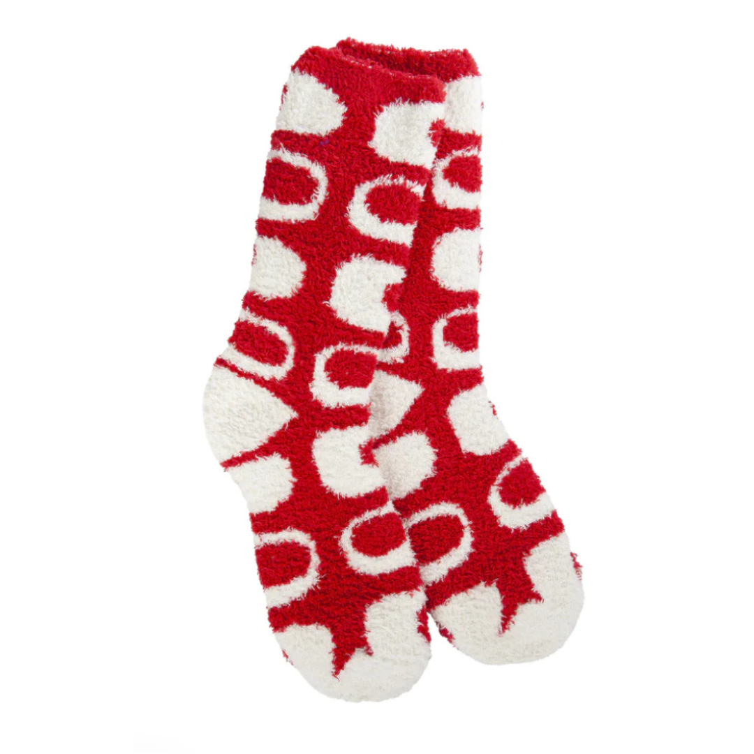 World's Softest Holiday Cozy Crew Socks