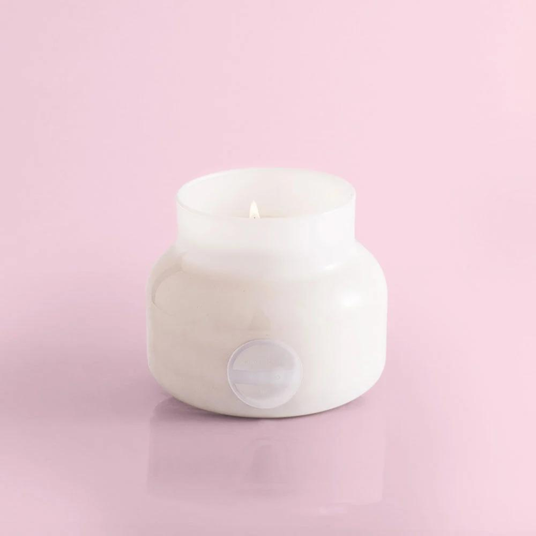 Capri Blue White Signature Jar Candle - Volcano