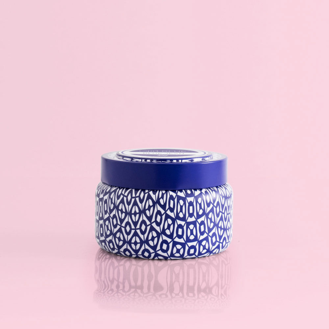 Capri Blue Blue Signature Printed Travel Tin Candle - Volcano