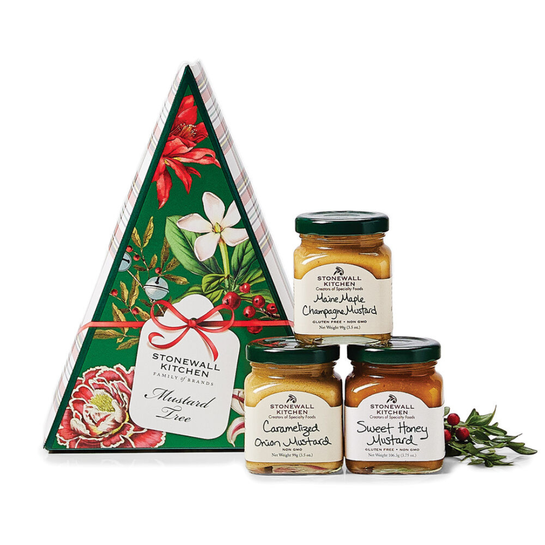 Stonewall Kitchen Mustard Tree Holiday 2024