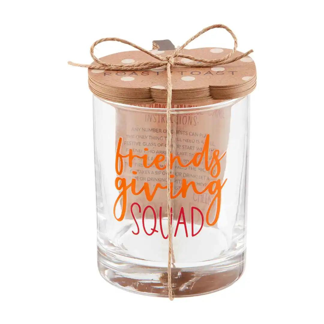 Mud Pie Friendsgiving Drinking Game Set - The Cottage