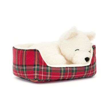 Jellycat Napping Nipper Westie - The Cottage