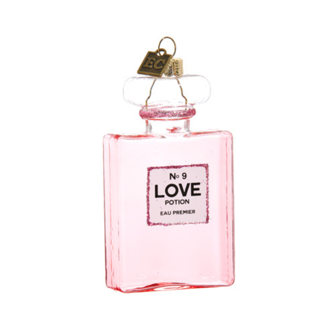 Raz Pink Love Potion No. 9 Ornament