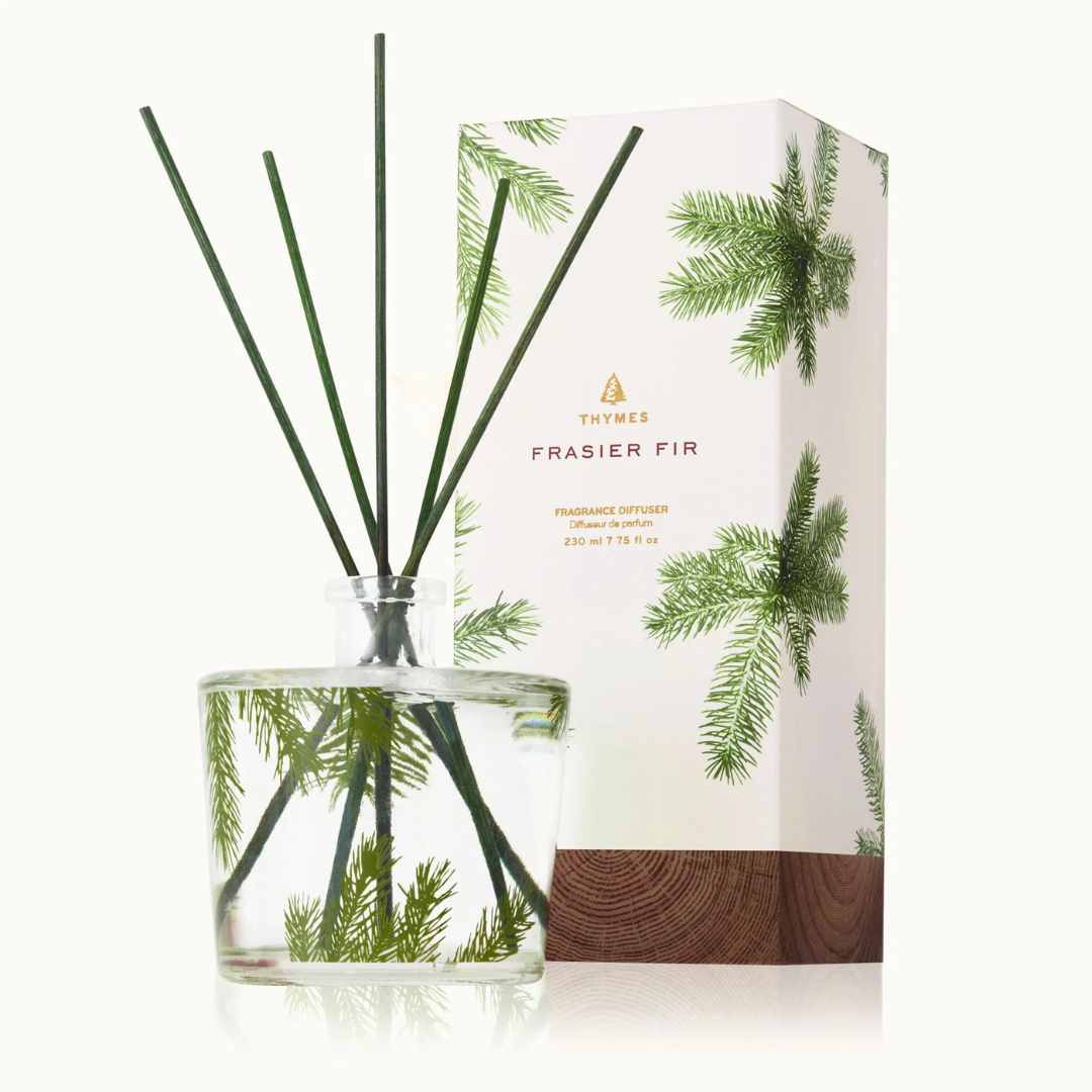 Thymes Frasier Fir Pine Needle Reed Diffuser - The Cottage