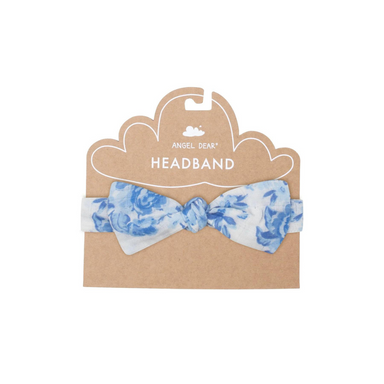 Angel Dear Headband - Roses in Blue - The Cottage