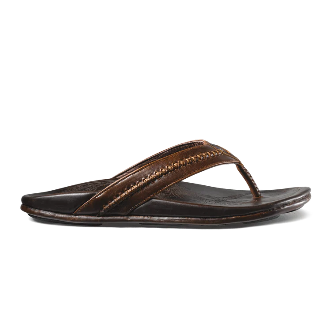 Olukai Mea Ola Flip Flops - Dark Java