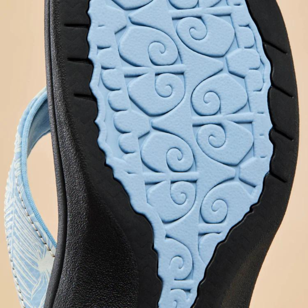 Olukai 'Ohana Flip Flops - Pale Blue/Black