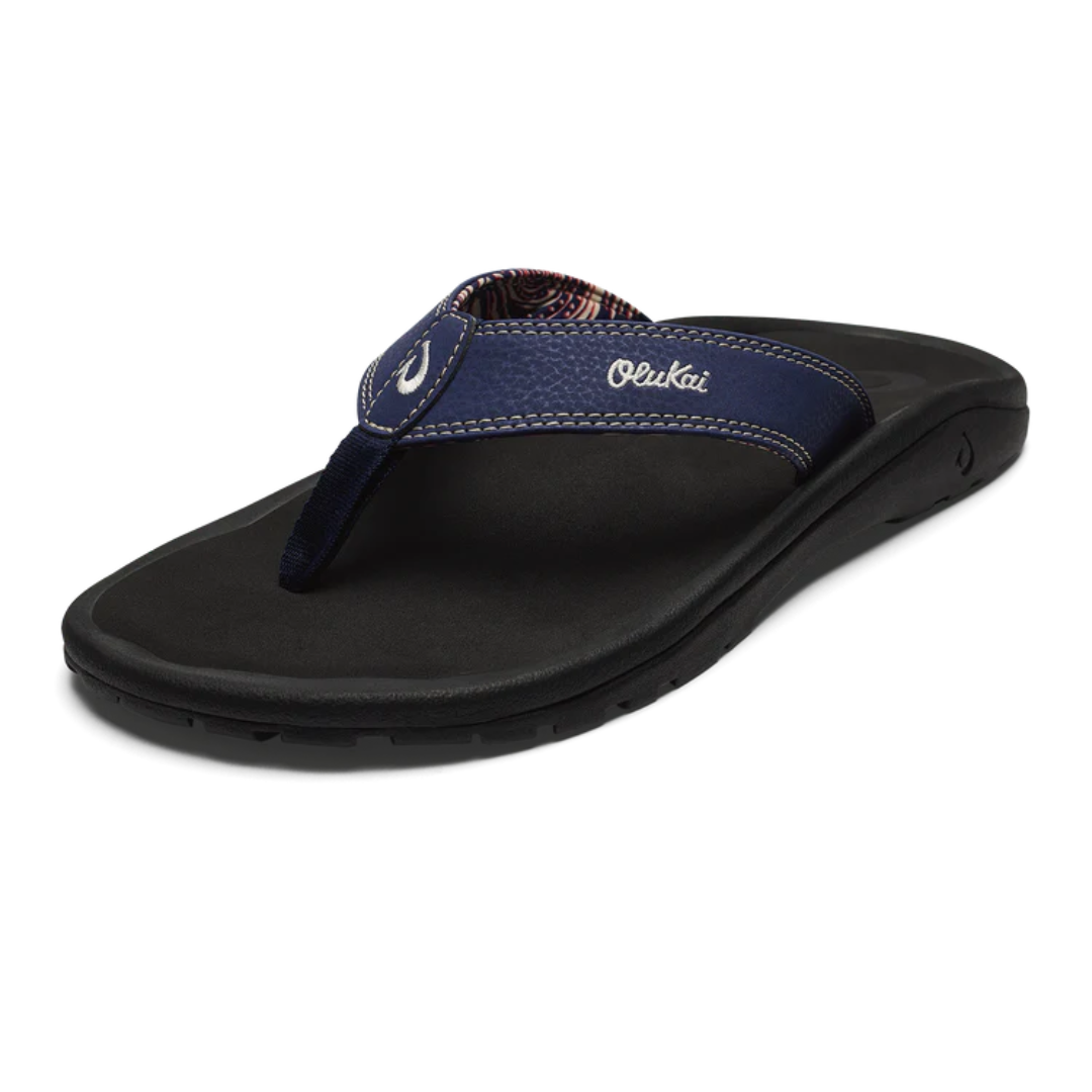 Oluaki 'Ohana Flip Flops - Navy/Onyx