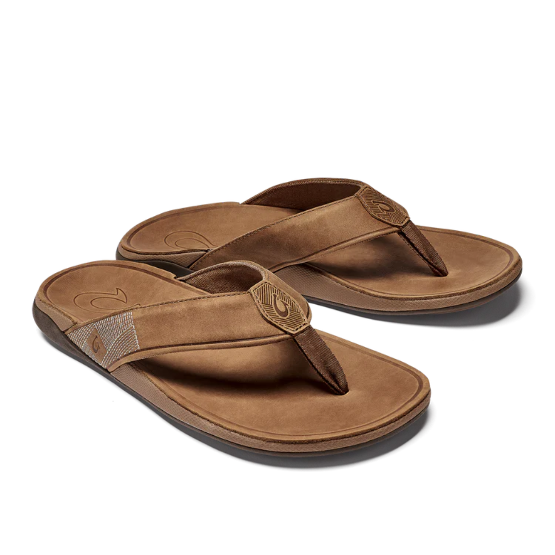 Olukai Tuahine Flip Flops - Toffee