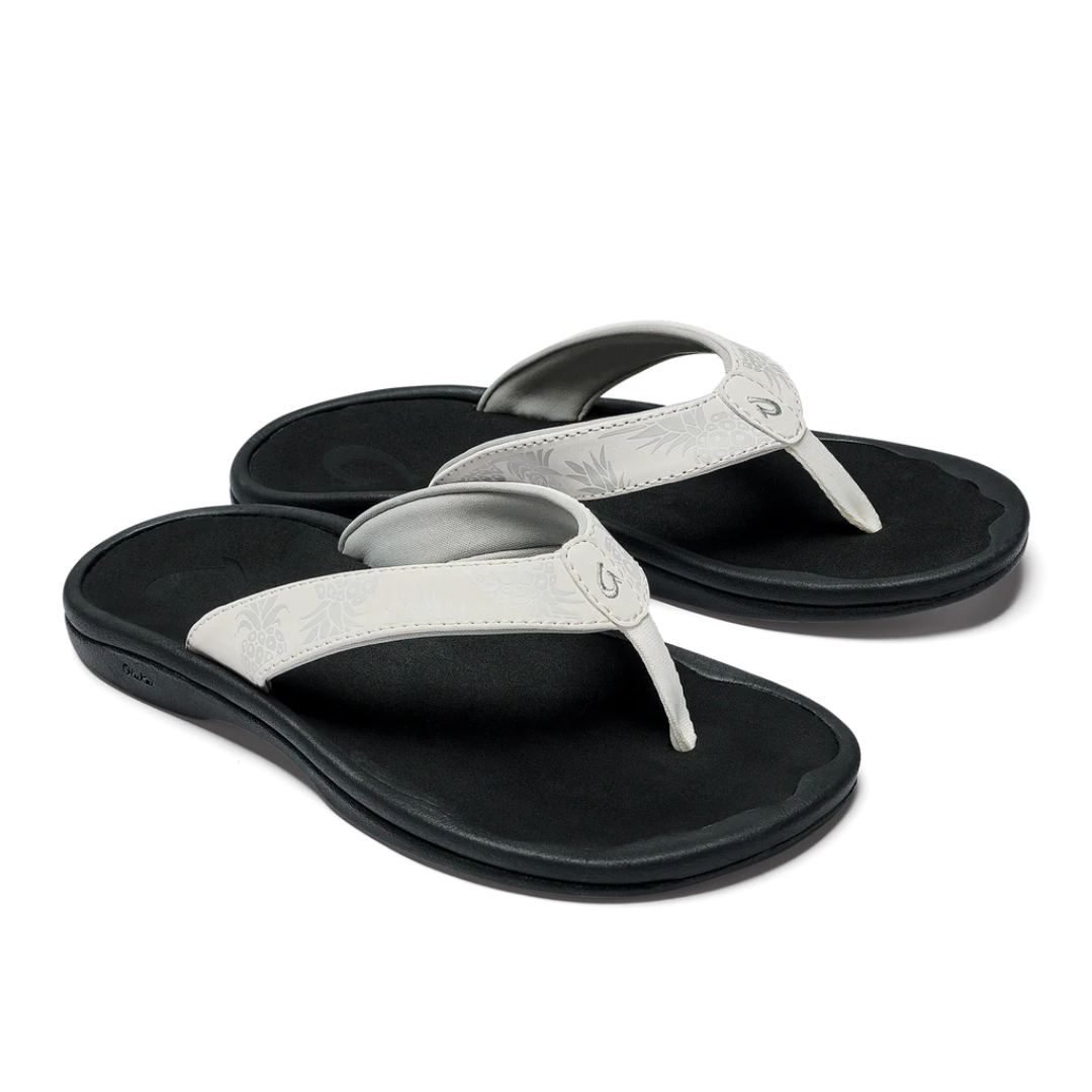 Olukai 'Ohana Flip Flops - Bright White/Hua - The Cottage