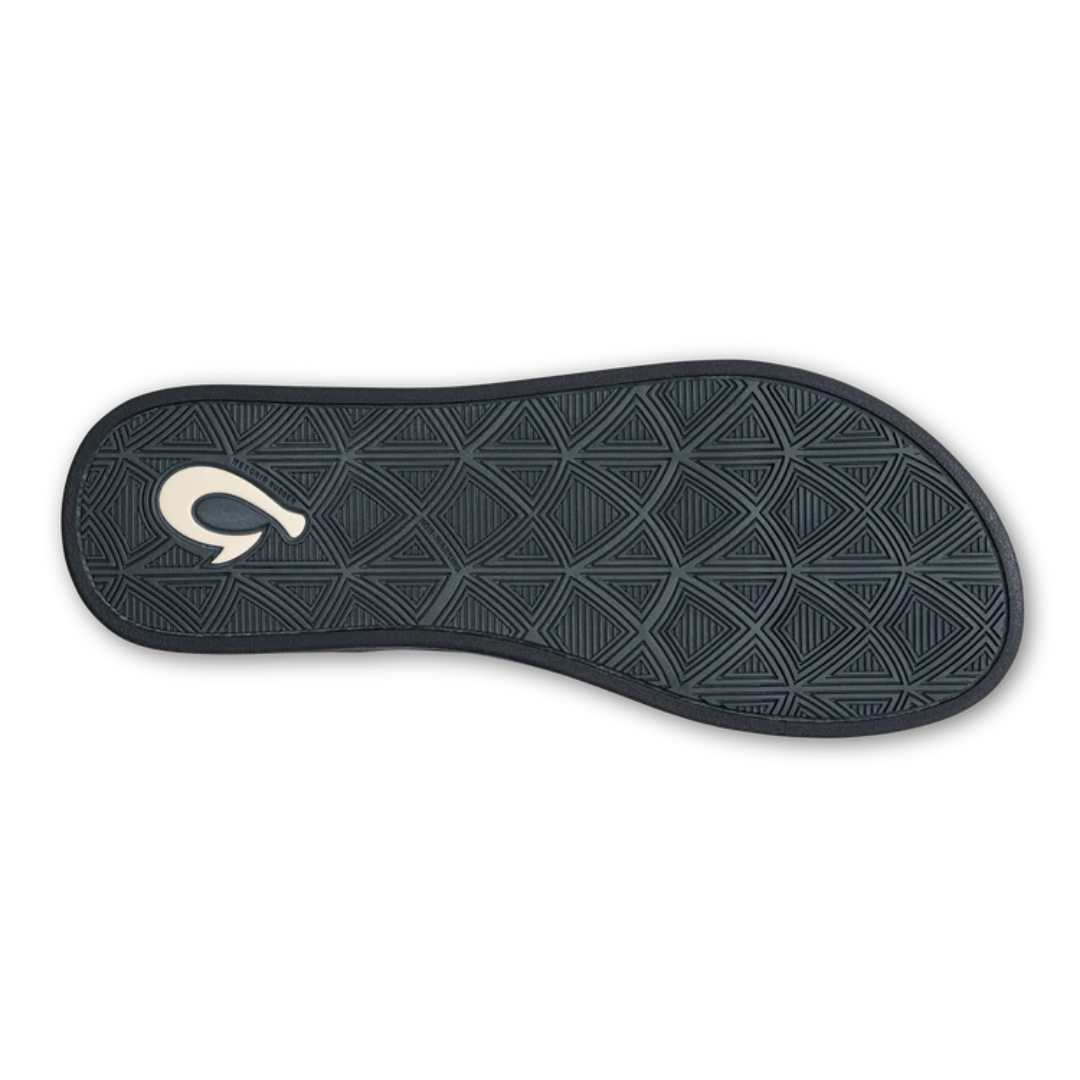 Olukai Puawe Flip Flops - Black/Pineapple