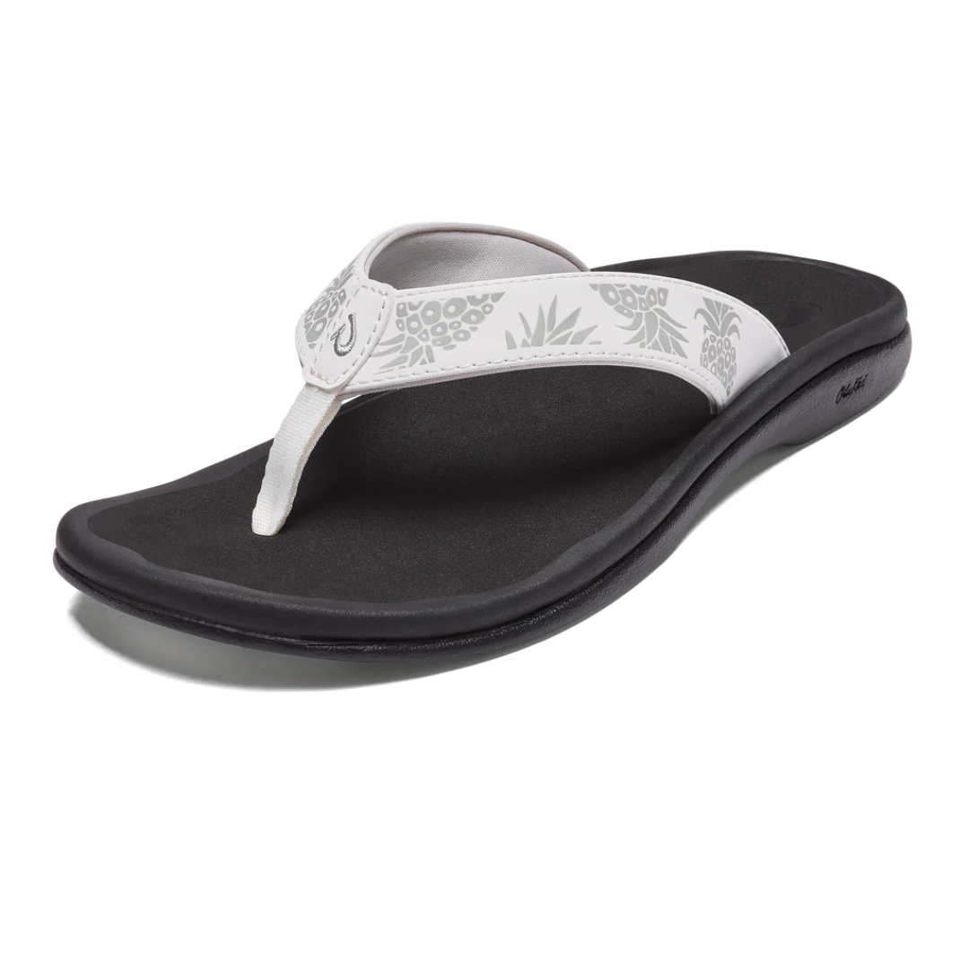 Olukai 'Ohana Flip Flops - Bright White/Hua - The Cottage