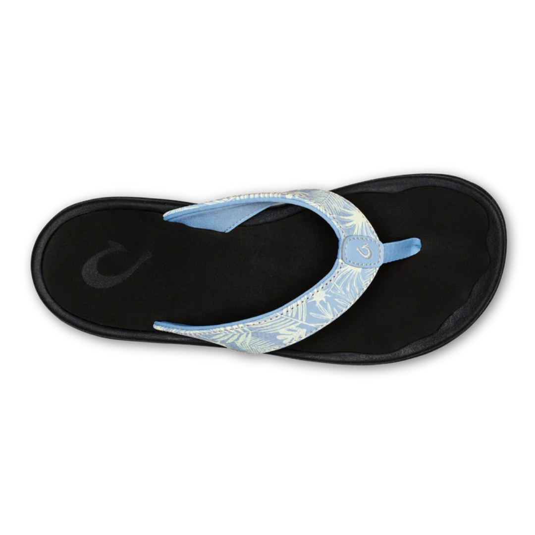 Olukai 'Ohana Flip Flops - Pale Blue/Black