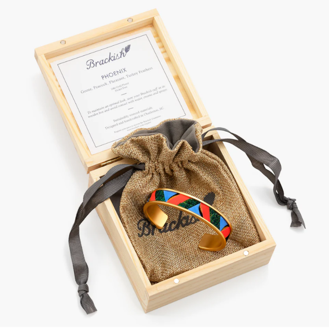 Brackish Phoenix Thin Cuff - Multi