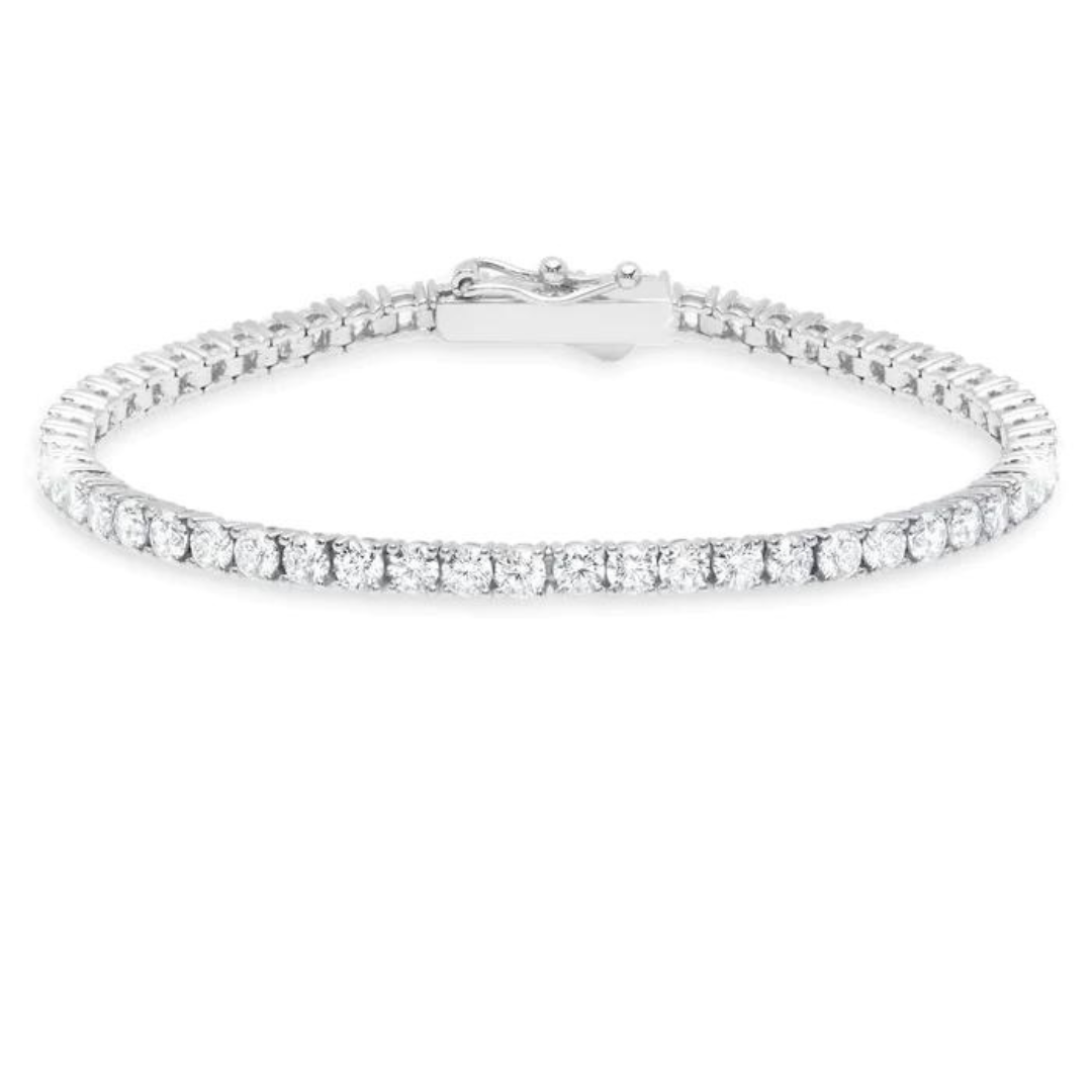 Crislu Classic Medium Brilliant Tennis Bracelet