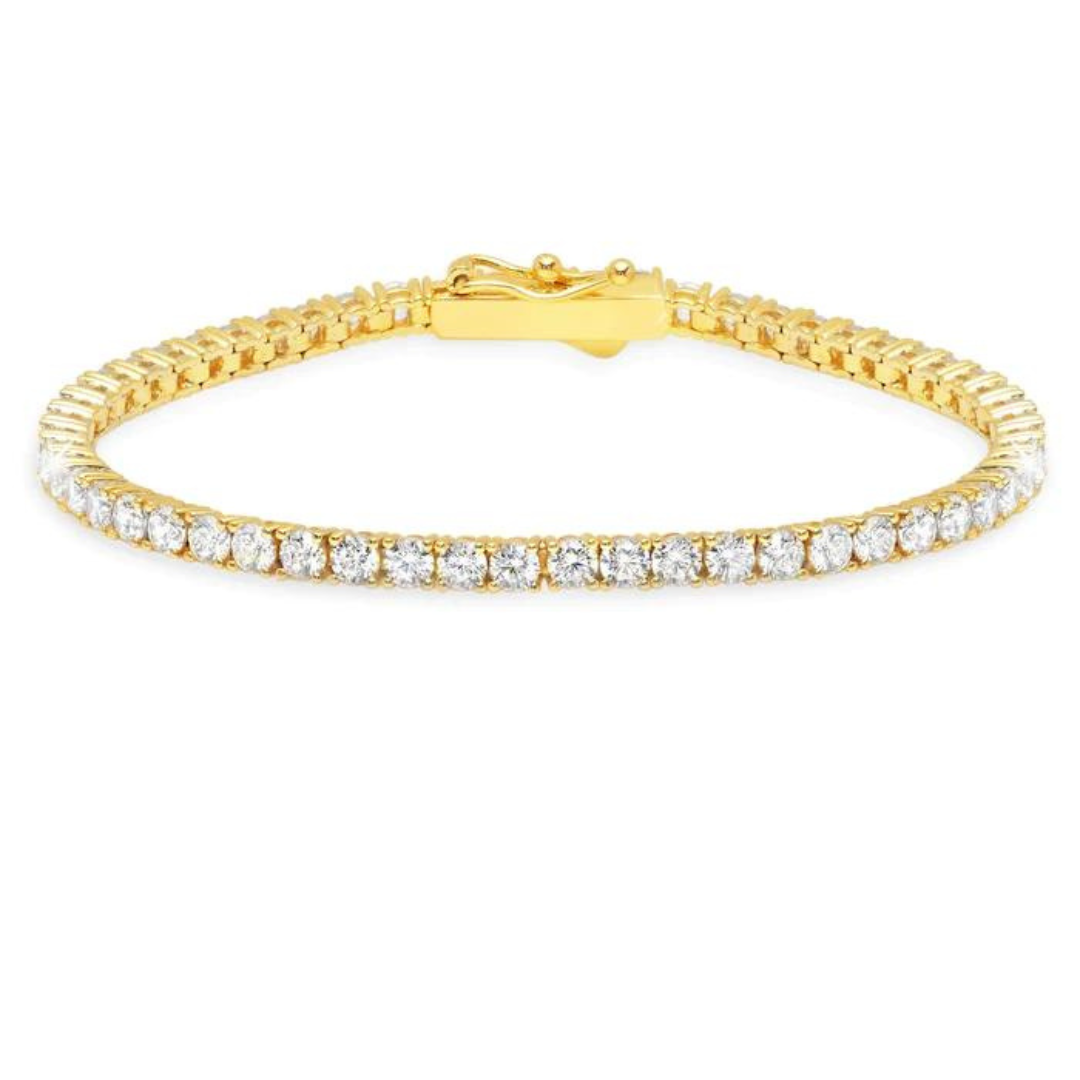 Crislu Classic Medium Brilliant Tennis Bracelet