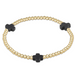 Enewton Signature Cross Gold Pattern 3mm Bracelet - The Cottage