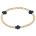 Enewton Signature Cross Gold Pattern 3mm Bracelet - The Cottage