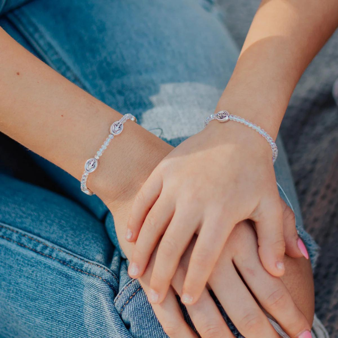 My Saint My Hero Mother & Daughter Blessing Bracelets