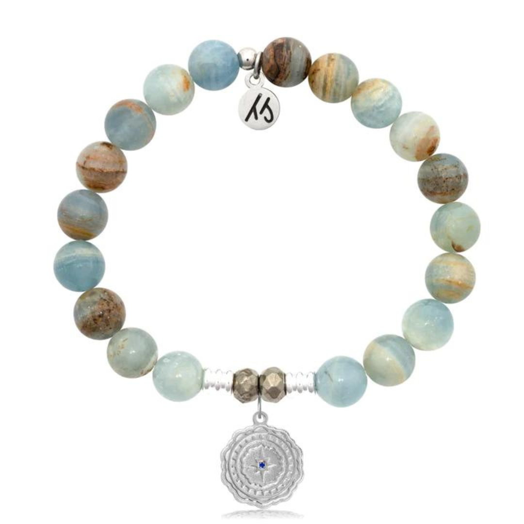 T. Jazelle Healing Charm Bracelet - Blue Calcite