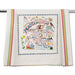 Catstudio Geography Dish Towel - The Cottage