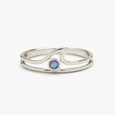 Pura Vida Opal Wave Ring - The Cottage