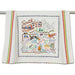 Catstudio Geography Dish Towel - The Cottage