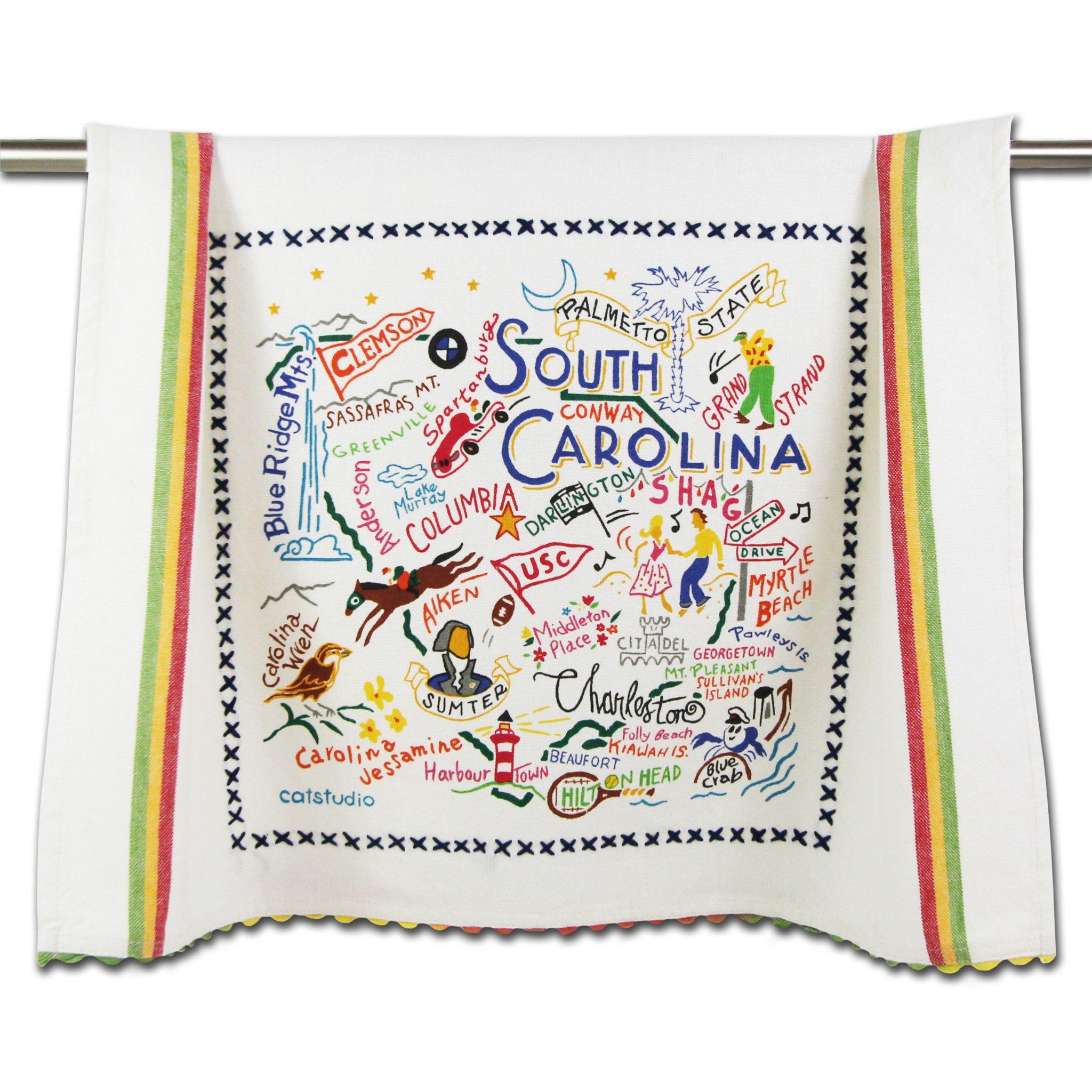 Catstudio Geography Dish Towel - The Cottage