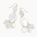 Spartina Teardrop Chandelier Earrings - MOP - The Cottage