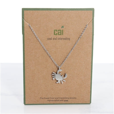 Cool & Interesting Crab Necklace - The Cottage