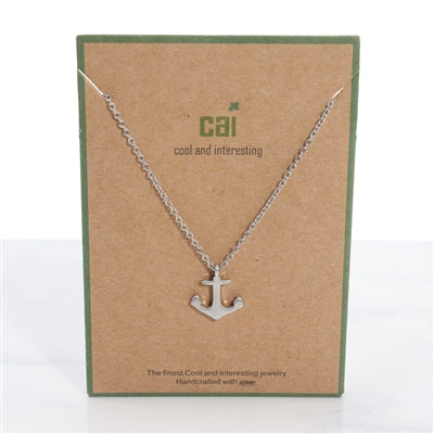 Cool & Interesting Anchor Necklace - The Cottage